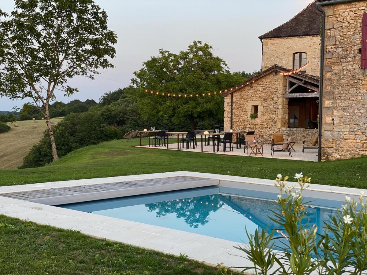 סן-סיפרייה Domaine De Cazal - Chambres D'Hotes Avec Piscine Au Coeur De 26 Hectares De Nature Preservee מראה חיצוני תמונה